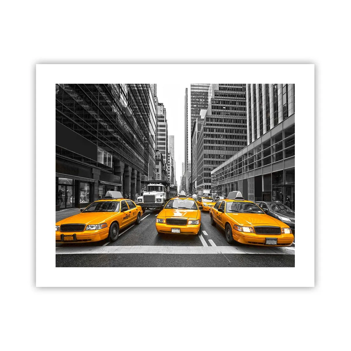 Affiche - Poster - C'est nous qui colorons la ville - 50x40 cm