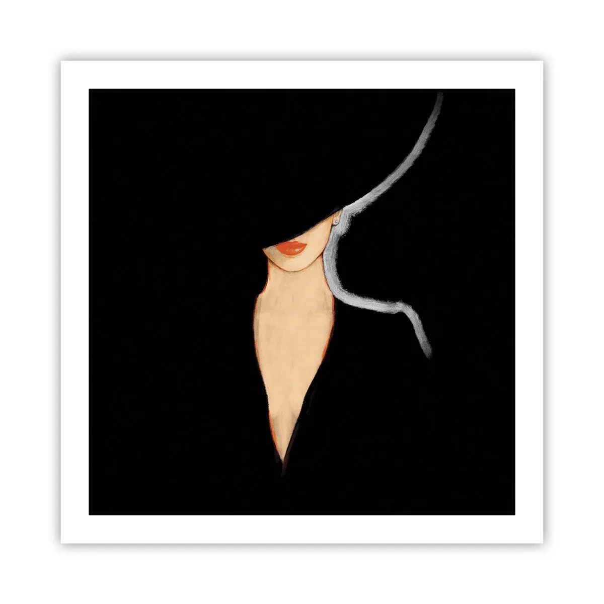 Affiche - Poster - Élégance et style - 60x60 cm