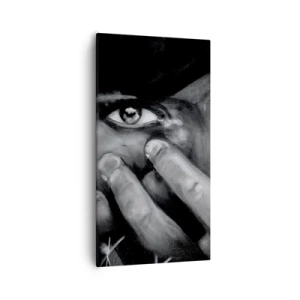 Impression sur toile - Image sur toile - Je ne dirai pas qui a peint - 55x100 cm