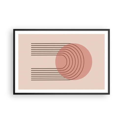 Affiche dans un cadre noir - Poster - Attraction irrésistible - 91x61 cm