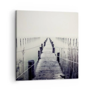 Impression sur toile - Image sur toile - Plongez dans la paix - 50x50 cm