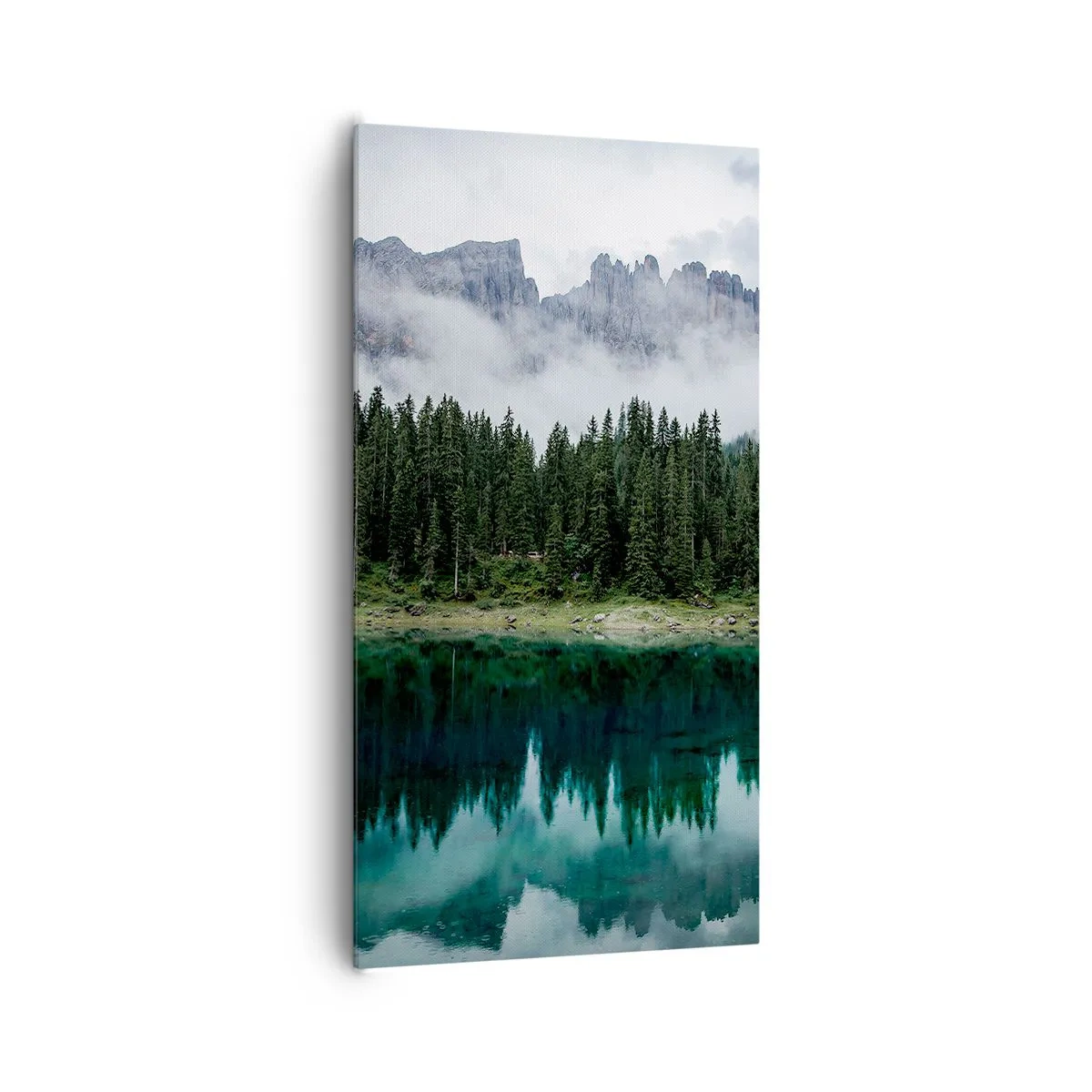 Impression sur toile - Image sur toile - Chut, chut, ne réveillons pas l'eau qui dort - 65x120 cm