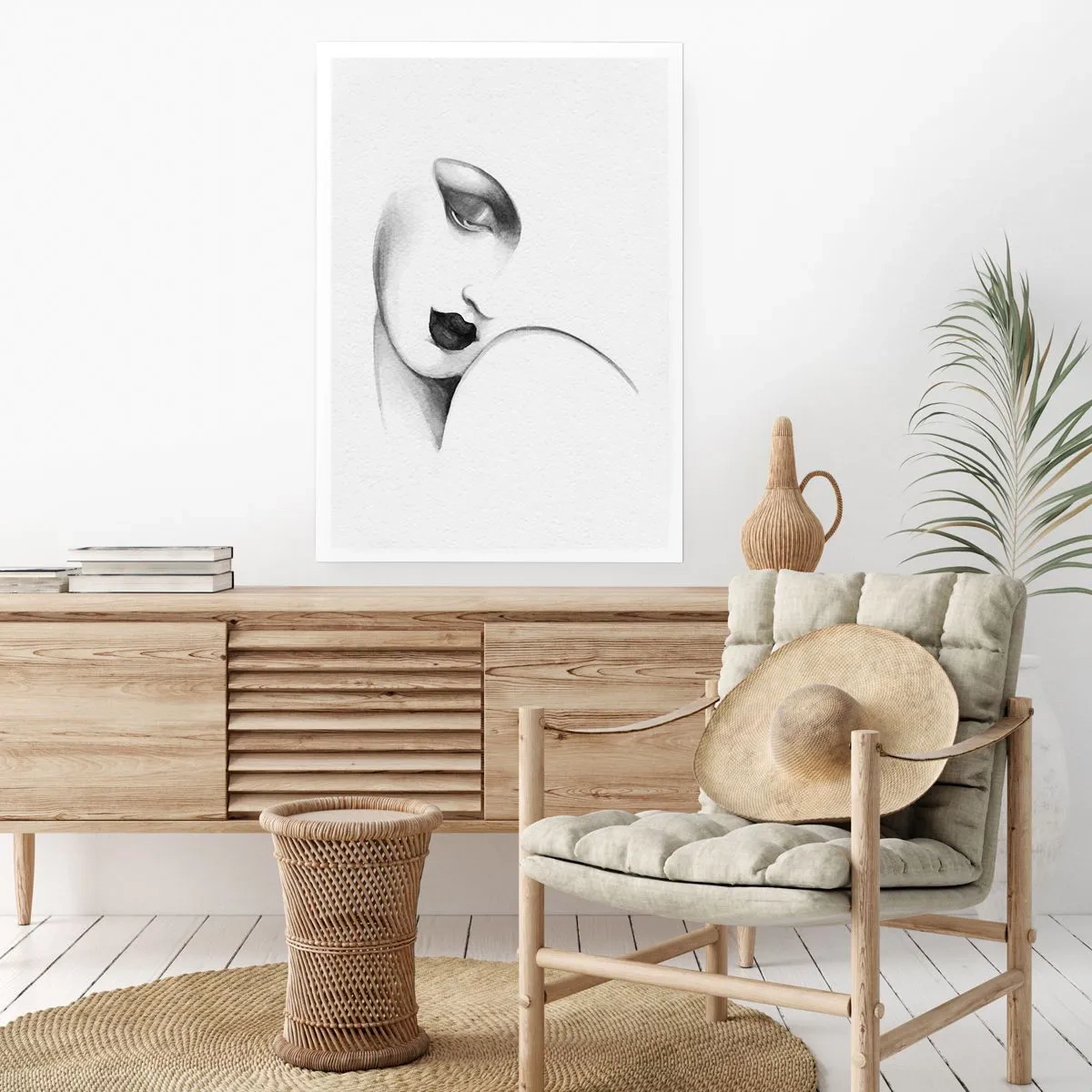 Affiche - Poster - Dans le style de Lempicka - 70x100 cm