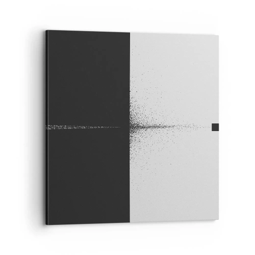 Impression sur toile - Image sur toile - Droit au but - 70x70 cm