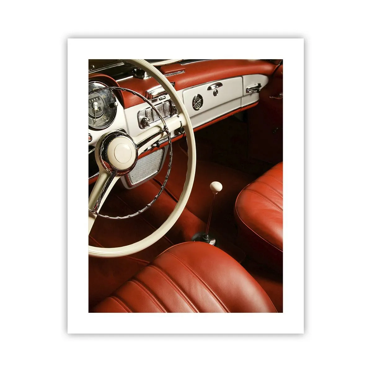 Affiche - Poster - Luxe de style vintage - 40x50 cm