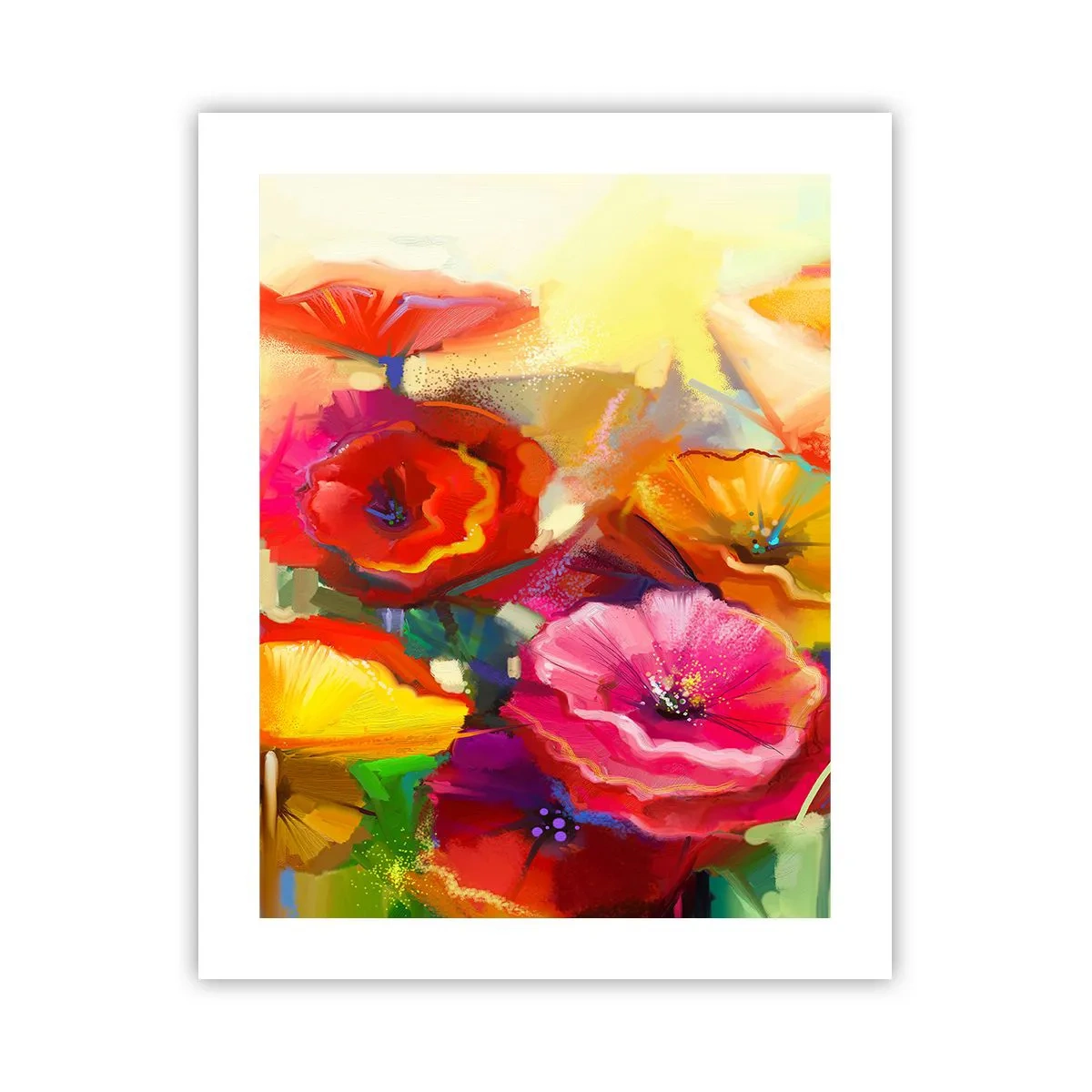 Affiche - Poster - Pas seulement rouge - 40x50 cm