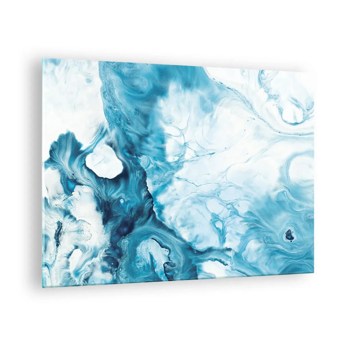 Impression sur verre - Image sur verre - Concert de bleu - 70x50 cm