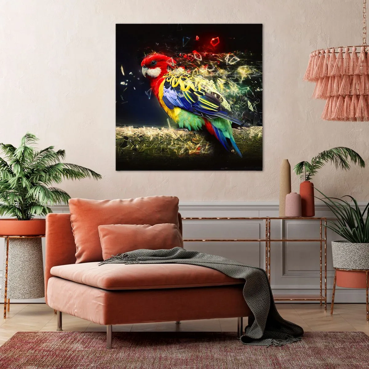 Impression sur toile - Image sur toile - Messager d'éclat - 50x50 cm