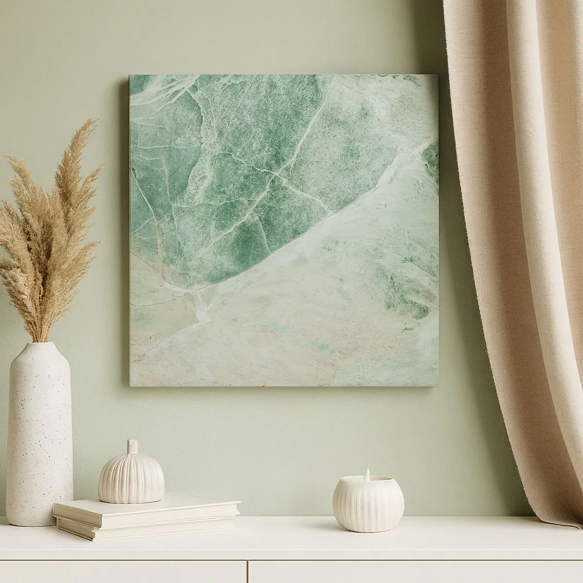 Impression sur toile - Image sur toile - La noble froideur de la pierre - 30x30 cm