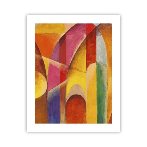 Affiche - Poster - Cathédrale du soleil - 40x50 cm