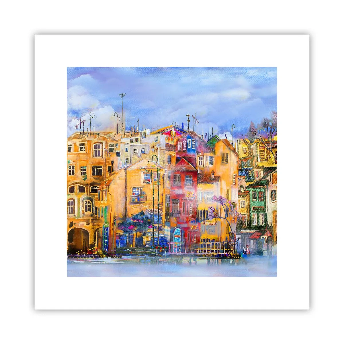 Affiche - Poster - Nous sommes ensemble - 30x30 cm