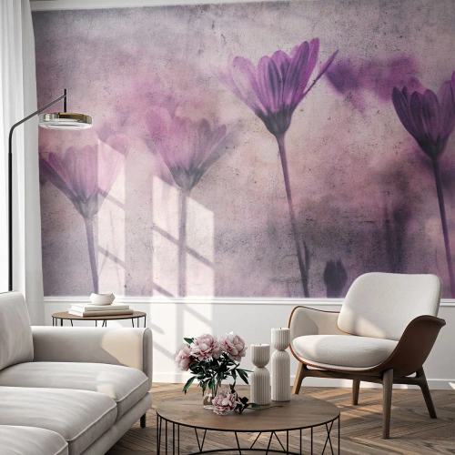 Papier Peint Autocollant Deluxe Sticker - Rêve de fleurs - Fleurs, Morceau, Jardin - 250x175 cm