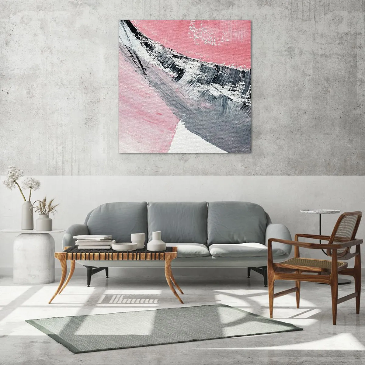 Impression sur verre - Image sur verre - Composition assortie - 70x70 cm