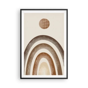 Affiche dans un cadre noir - Poster - Dans une galaxie lointaine - 61x91 cm