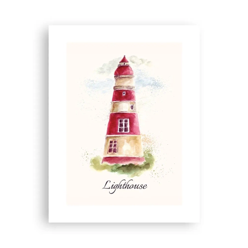 Affiche - Poster - Il y a toujours beau temps autour - 30x40 cm