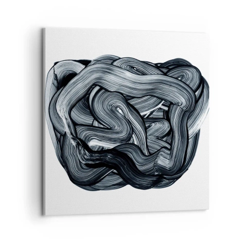 Impression sur toile - Image sur toile - Ce n'est pas si simple - 60x60 cm