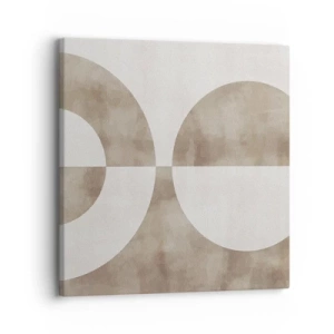 Impression sur toile - Image sur toile - Similitudes et différences - 30x30 cm