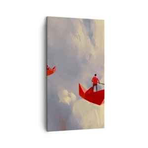 Impression sur toile - Image sur toile - Expédition des Rêveurs - 45x80 cm