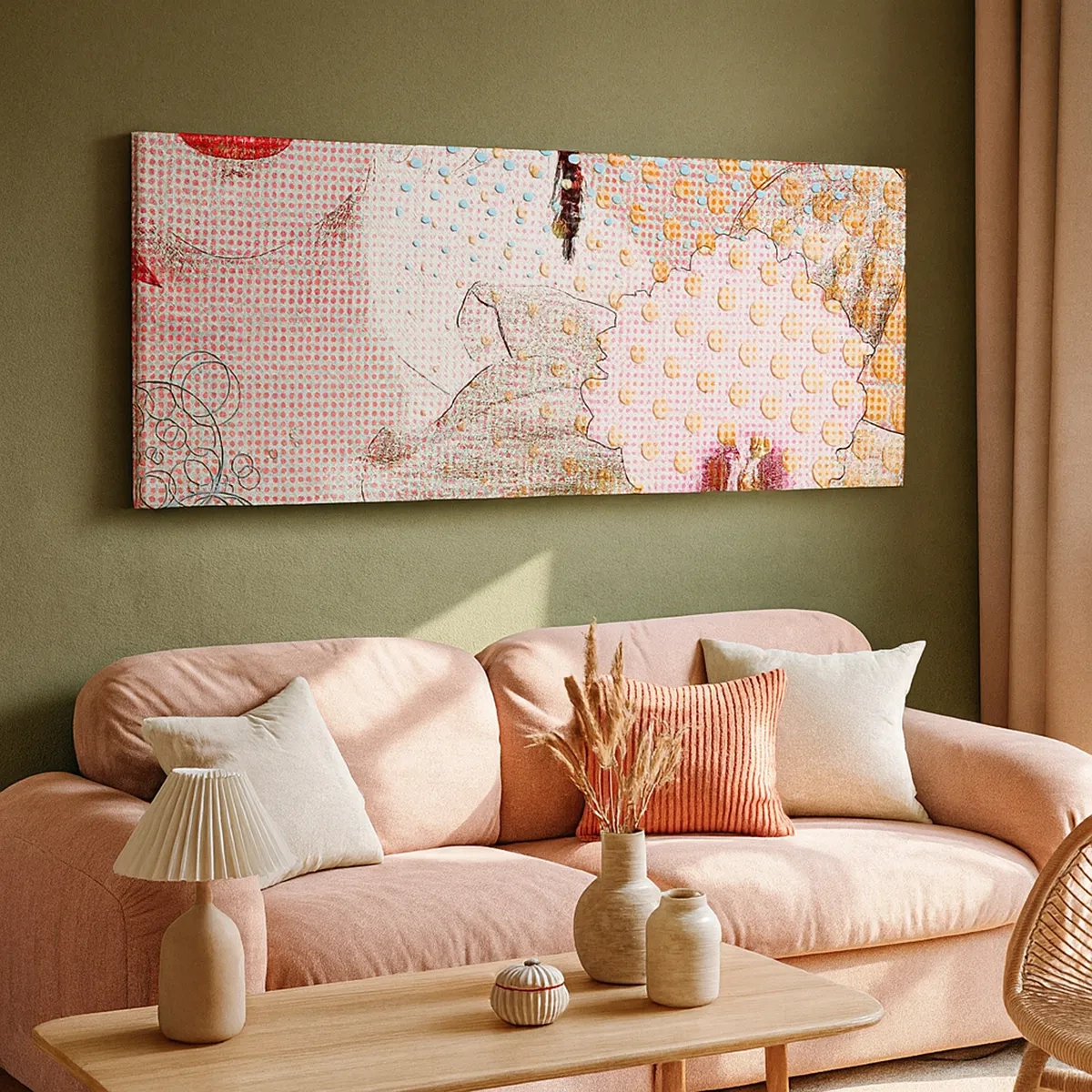 Impression sur toile - Image sur toile - Héroïne de bande dessinée - 30x30 cm