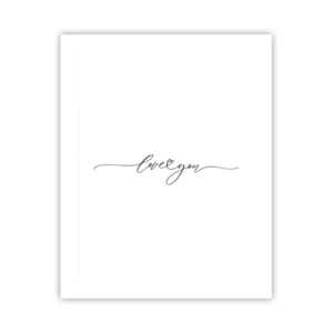 Affiche - Poster - Noir sur blanc - 40x50 cm