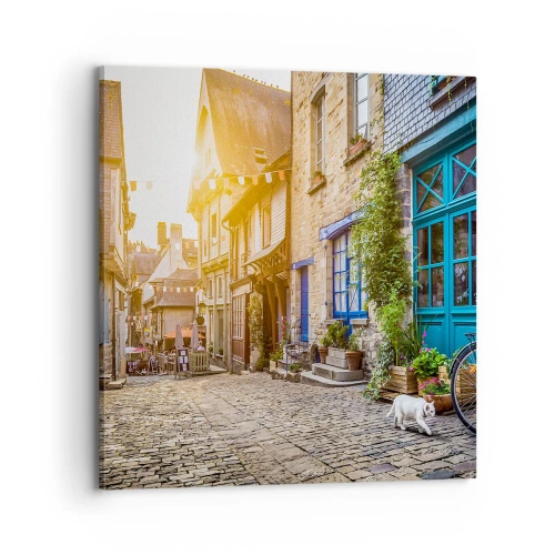 Impression sur toile - Image sur toile - Aux confins du monde - 70x70 cm