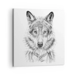 Impression sur toile - Image sur toile - Un leader né - 60x60 cm