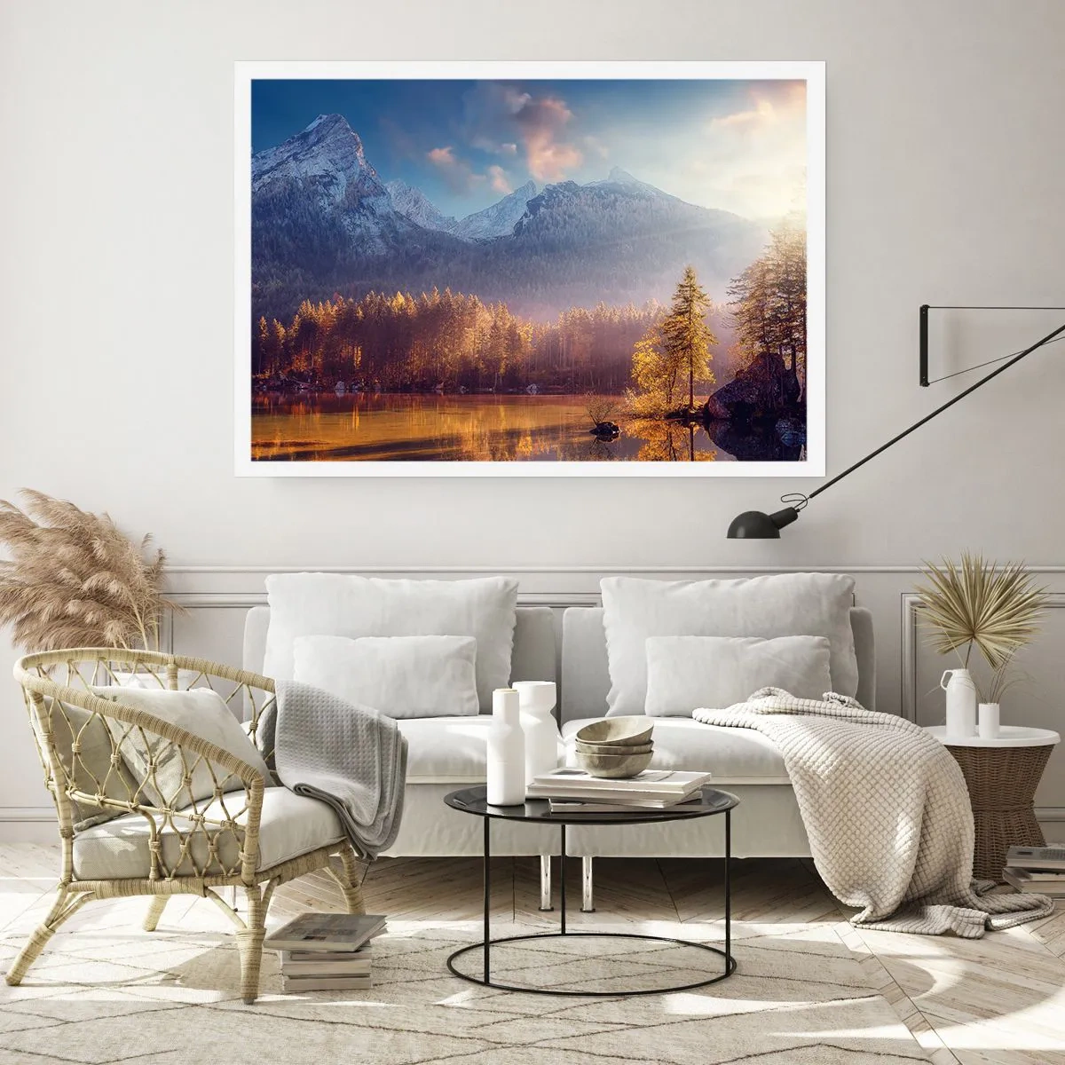 Affiche - Poster - Dans les montagnes et les vallées - 91x61 cm