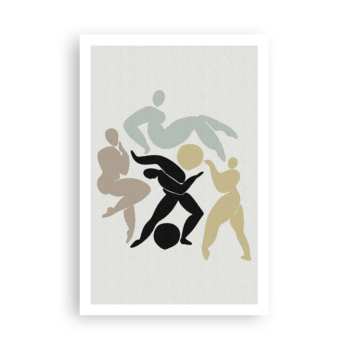 Affiche - Poster - Faire de l'exercice pour la santé et la beauté - 61x91 cm