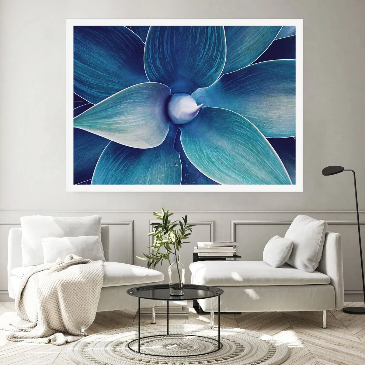 Affiche - Poster - Le bleu du ciel - 40x30 cm