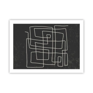 Affiche - Poster - Pas aussi simple - 70x50 cm