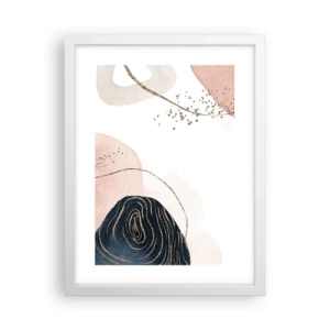 Affiche dans un cadre blanc - Poster - Tout coule - 30x40 cm