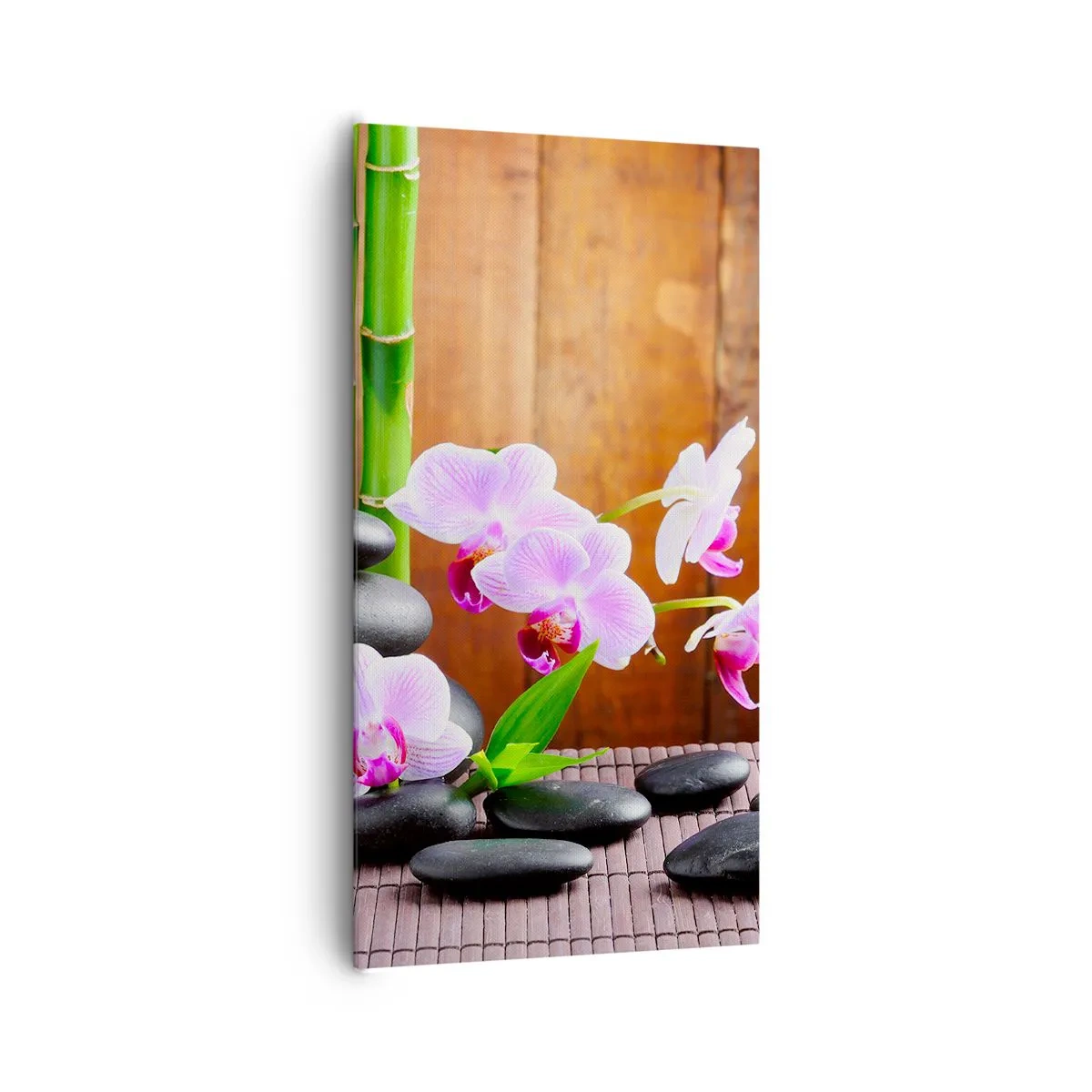 Impression sur toile - Image sur toile - Rencontrez les plaisirs de l'est - 65x120 cm