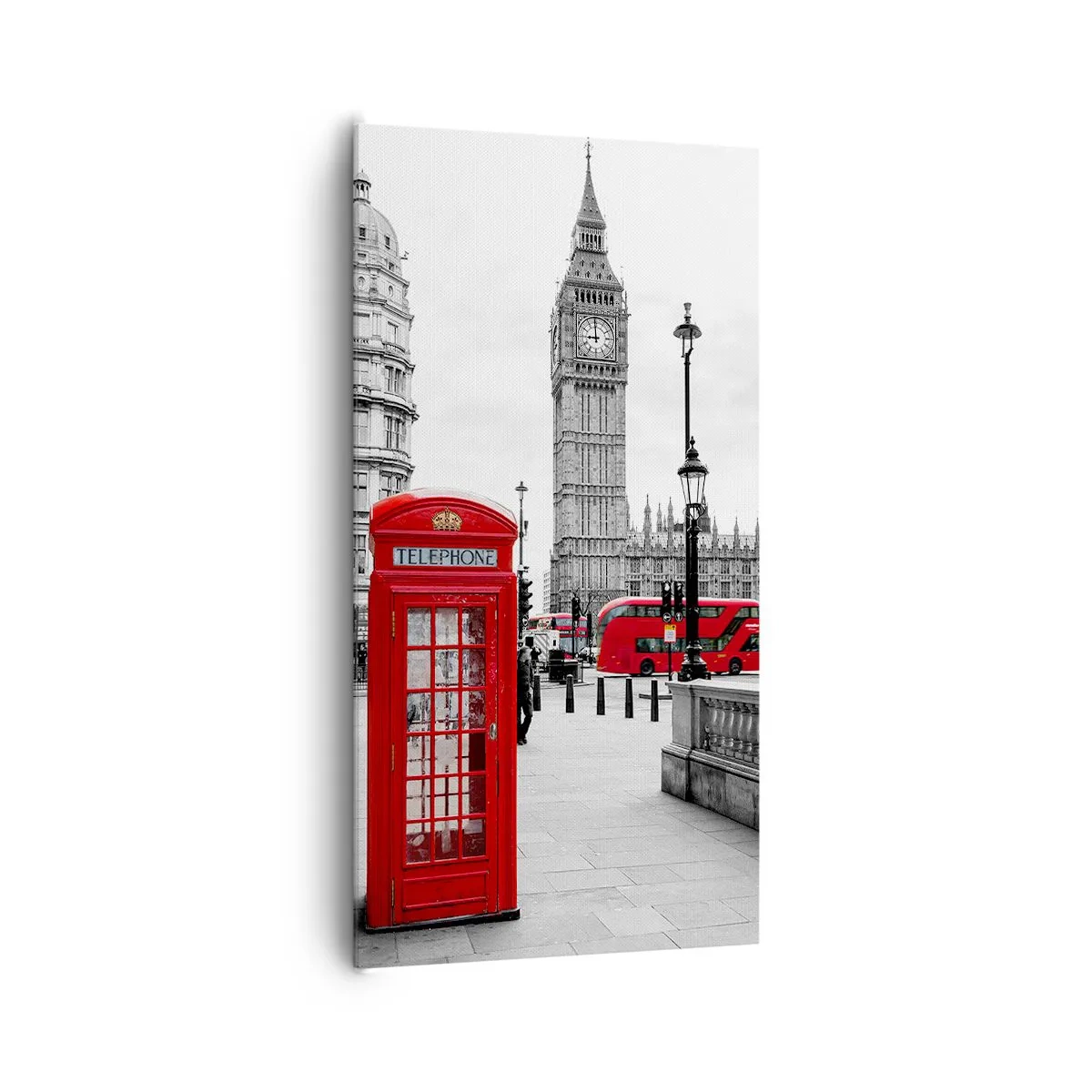 Impression sur toile - Image sur toile - Sans aucun doute Londres - 65x120 cm