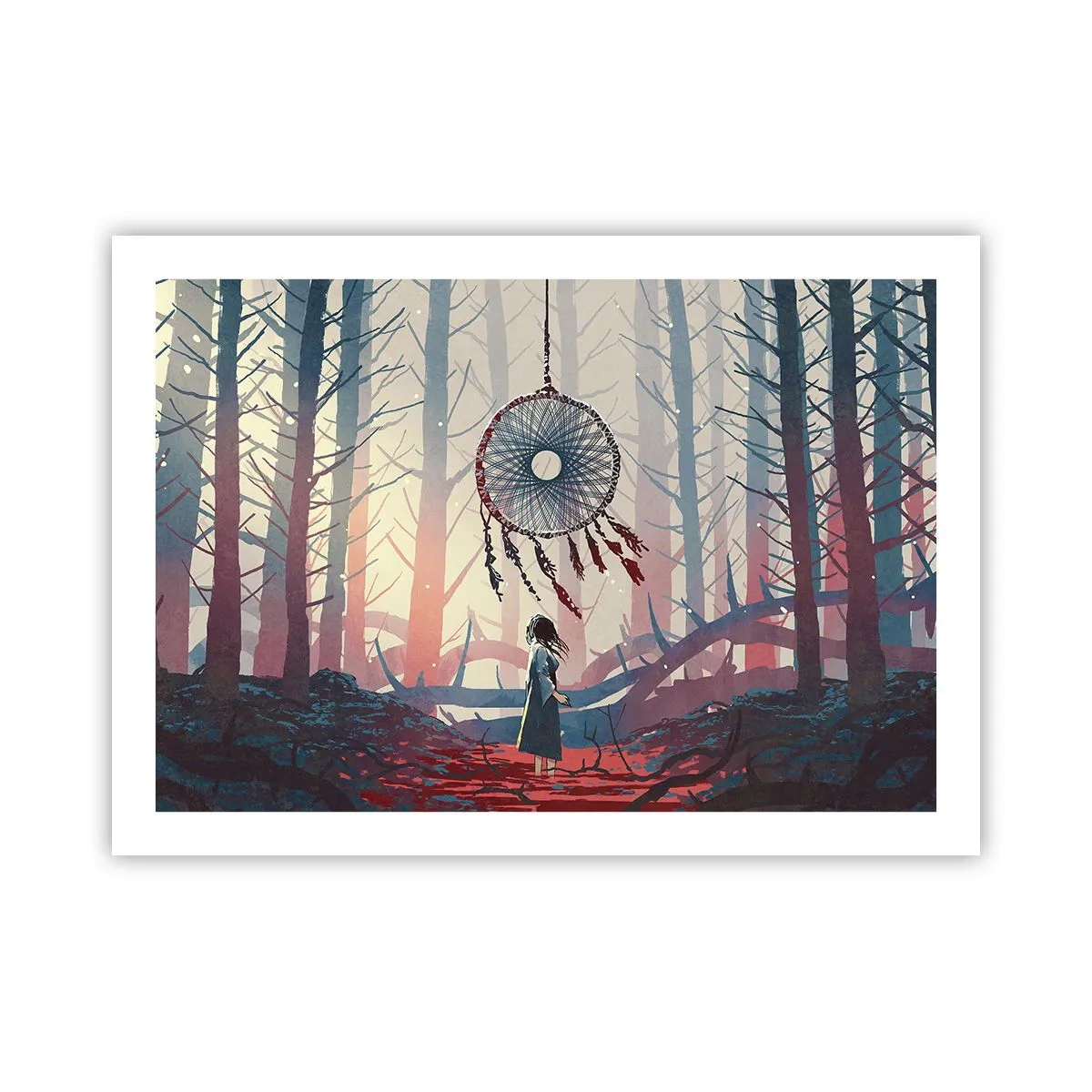 Affiche - Poster - Rituel secret du bonheur - 70x50 cm