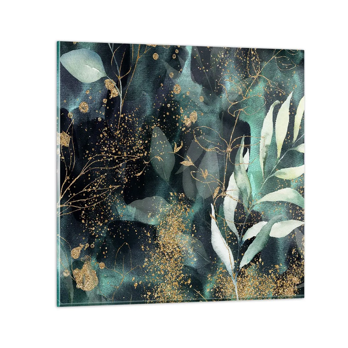 Impression sur verre - Image sur verre - Jardin magique - 60x60 cm