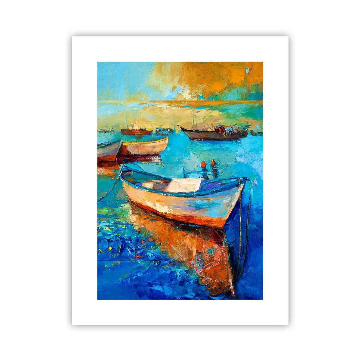 Affiche - Poster - Dans la baie du sud - 30x40 cm