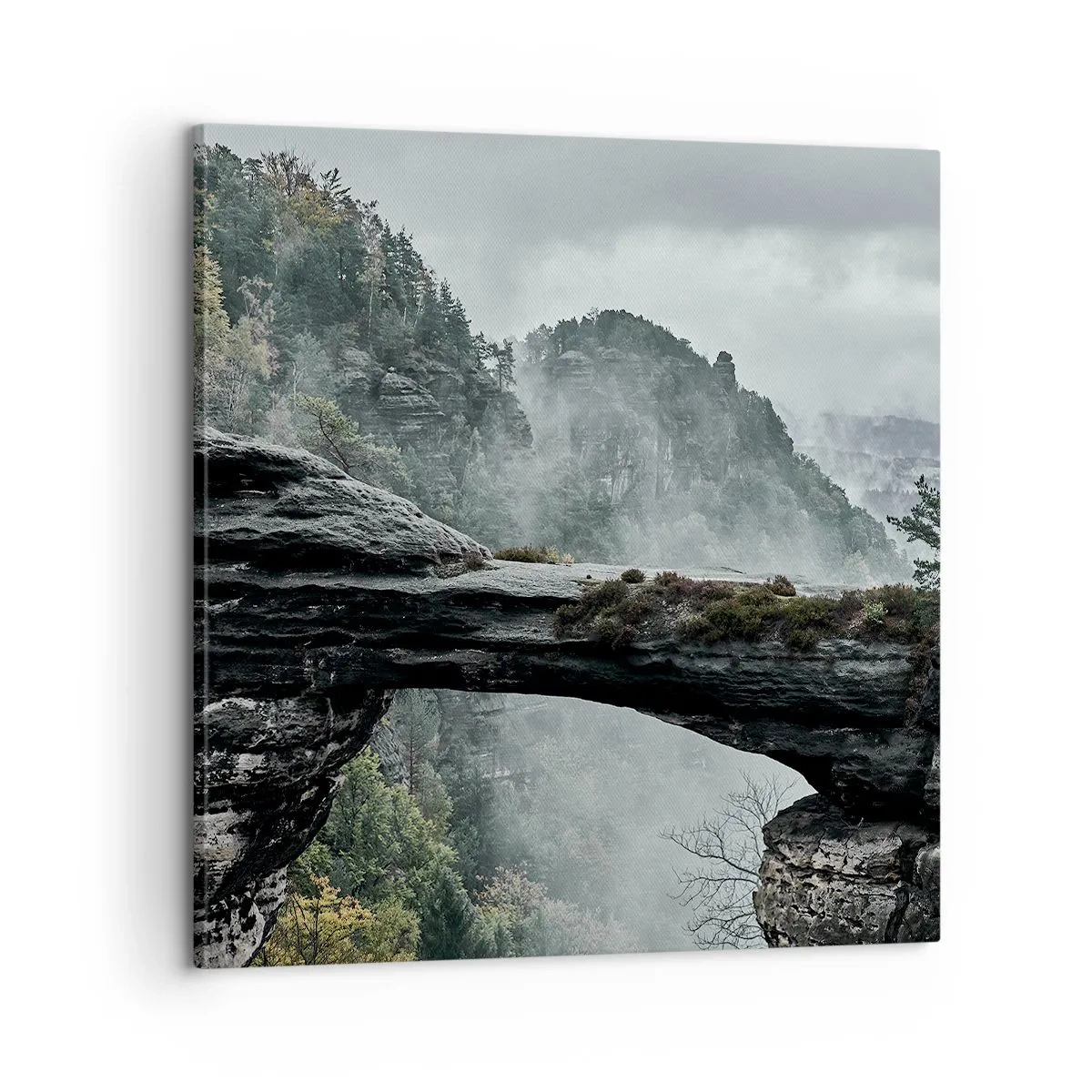 Impression sur toile - Image sur toile - L'aventure est sur le point de commencer - 60x60 cm