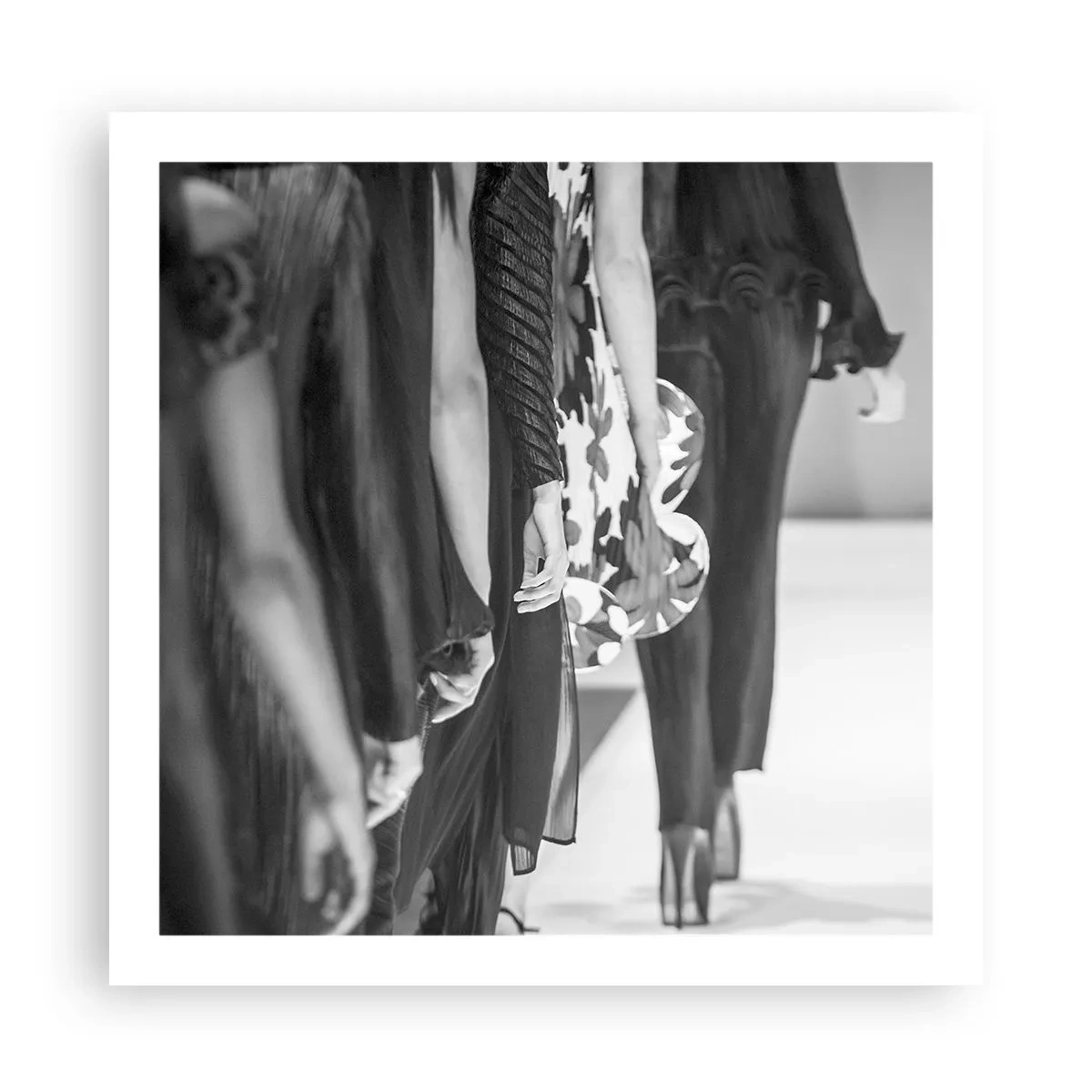 Affiche - Poster - Un défilé stylé - 60x60 cm