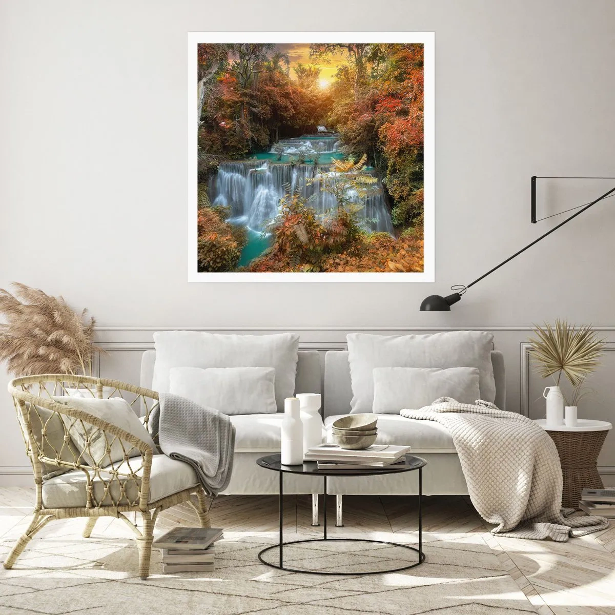 Affiche - Poster - Trésor caché de la forêt - 40x40 cm