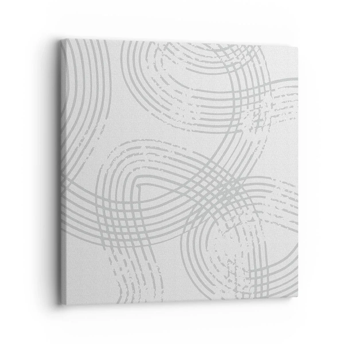 Impression sur toile - Image sur toile - Il n'y a pas de chemin droit - 30x30 cm