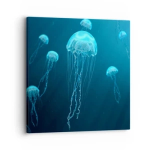 Impression sur toile - Image sur toile - Danse océanique - 30x30 cm