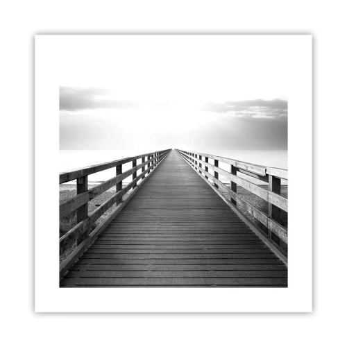 Affiche - Poster - A perte de vue... - 40x40 cm