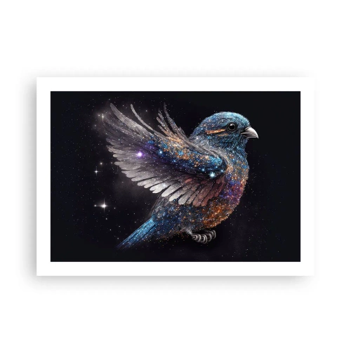 Affiche - Poster - Moineau de diamant - 70x50 cm