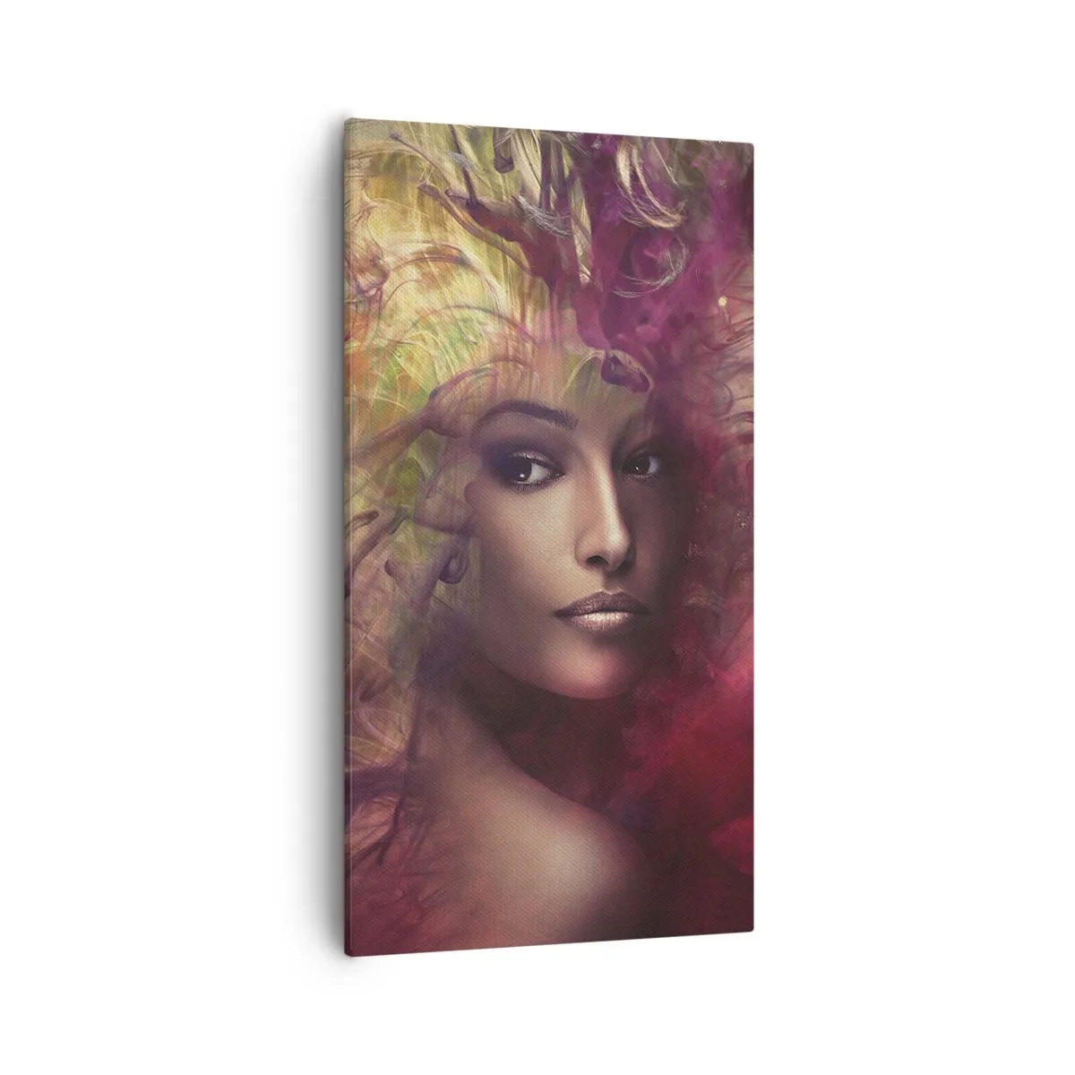 Impression sur toile - Image sur toile - Je suis ici! - 55x100 cm