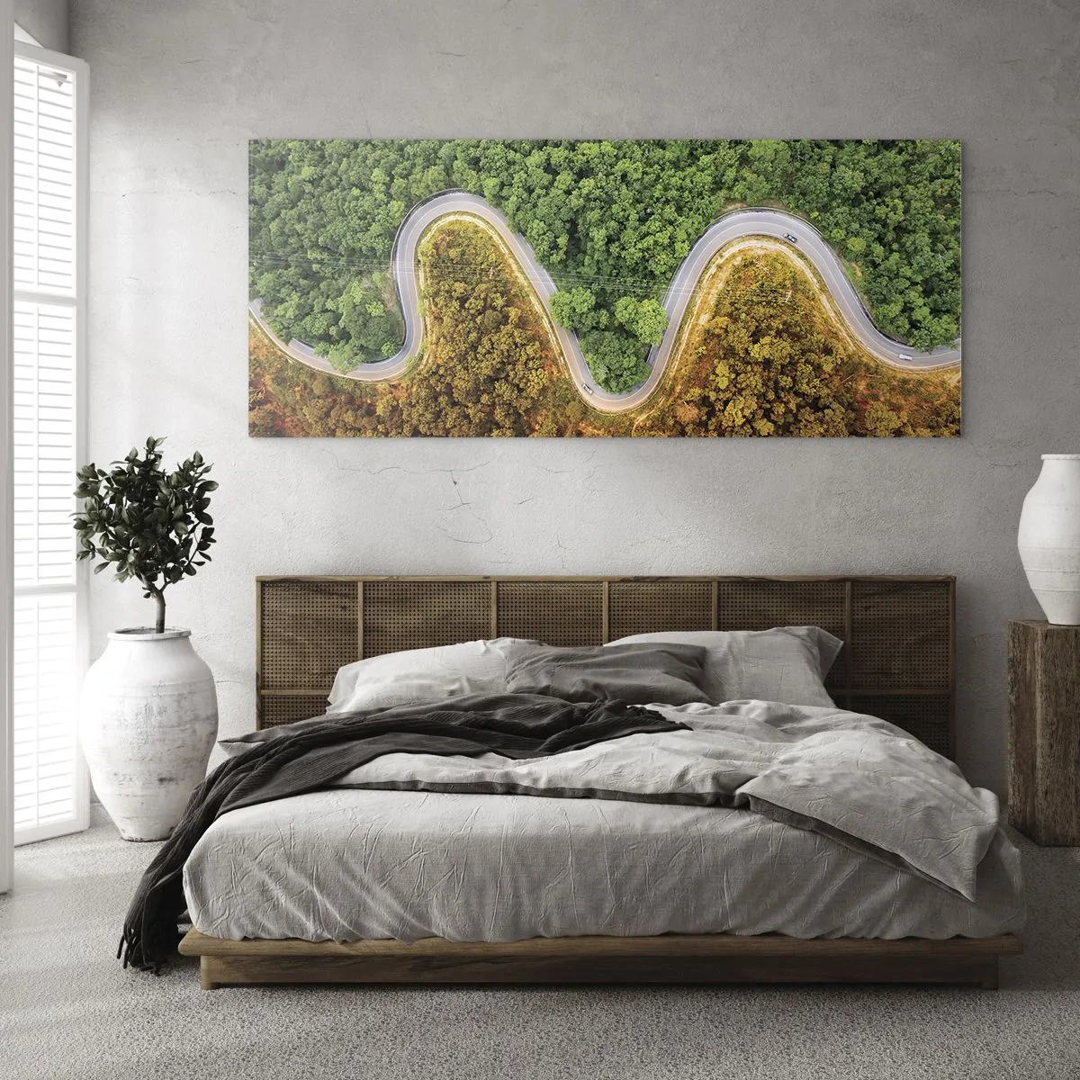 Impression sur verre - Image sur verre - Frontieres et differences - 100x40 cm