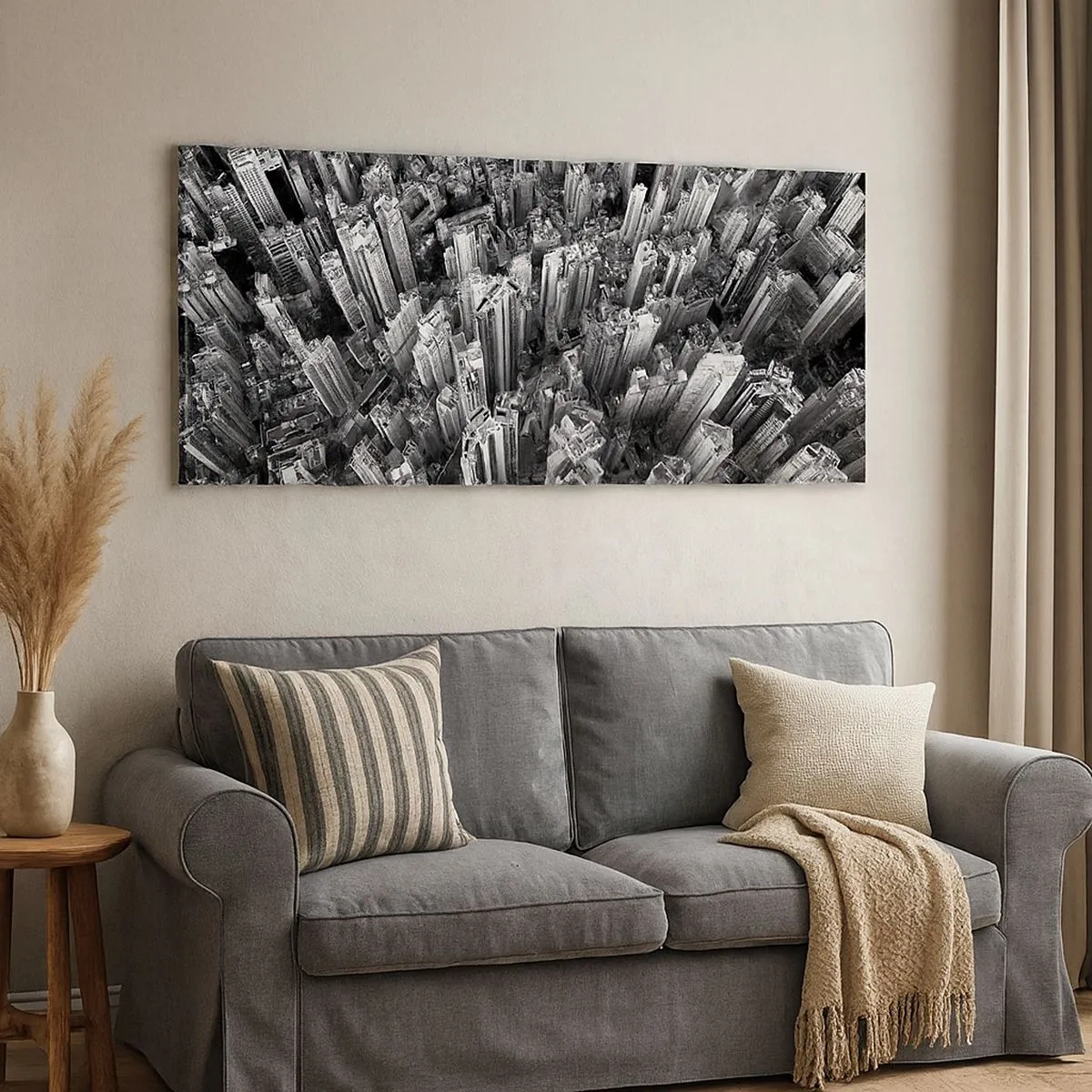 Impression sur toile - Image sur toile - Toujours de plus en plus haut - 100x40 cm