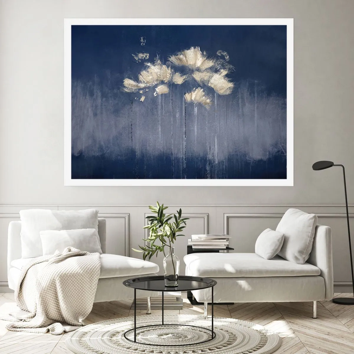 Affiche - Poster - Comme des pétales au vent - 50x40 cm