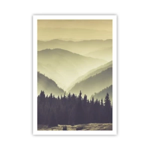 Affiche - Poster - Derrière les sept montagnes… - 70x100 cm