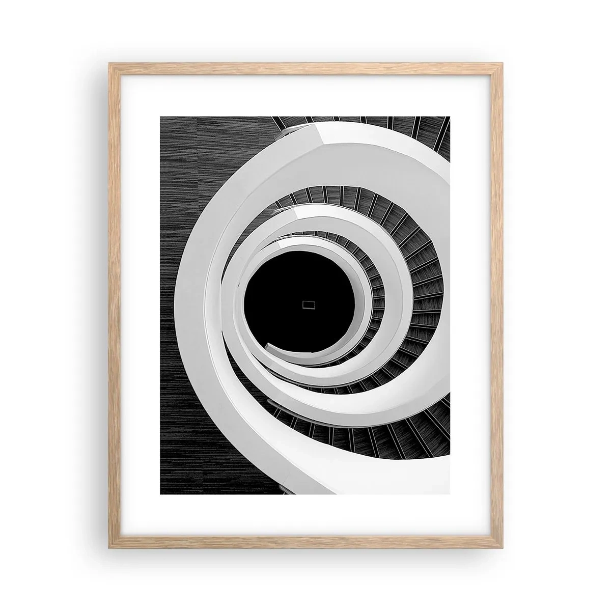 Affiche dans un chêne clair - Poster - Les choses concrêtes - 40x50 cm