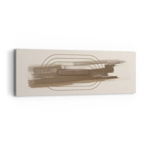 Impression sur toile - Image sur toile - Parfum de gris - 90x30 cm